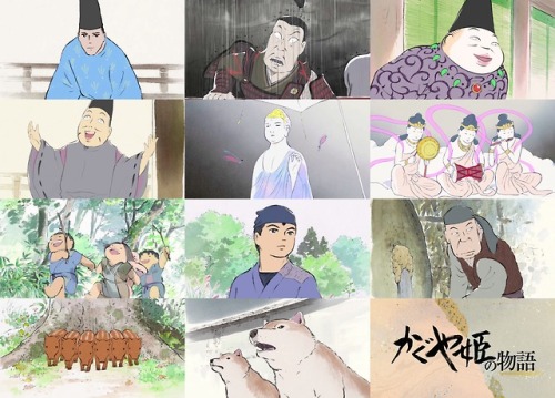 ghibli-collector:Every Character From The Late Master Isao Takahata’s Studio Ghibli Films (1935 - 2018)