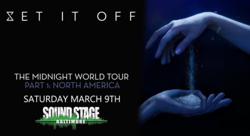 Tonight @setitoff at @bmoresoundstage! ⏳ Keep your on the stories . . . . . PS: PHL videos in the hi