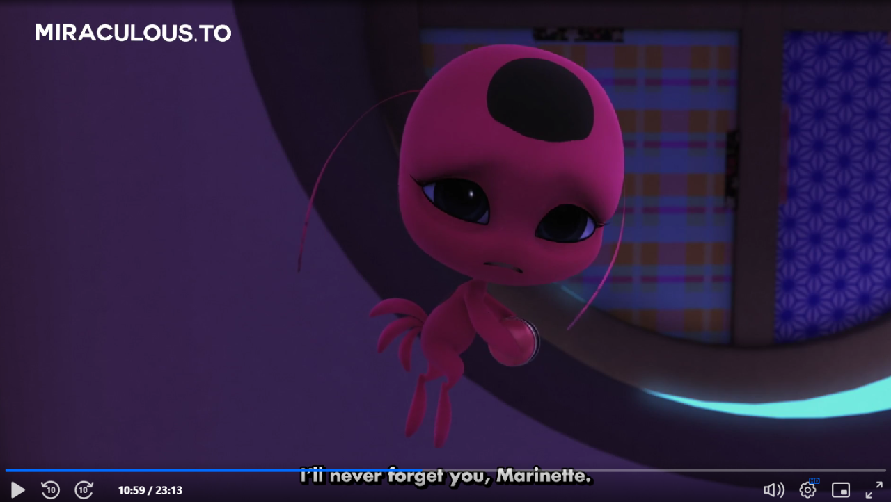 Miraculous Ladybug - Tikki e Marinette = Ladybug - Plagg e Adrien = Chat  Noir