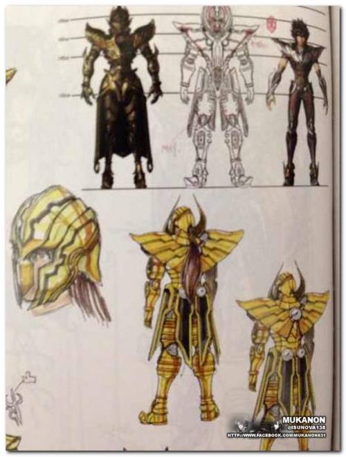 saintseiya-zone:Legend of SanctuaryComplete set of Gold Saints Concept ArtGalleryThanks, MukanonTher