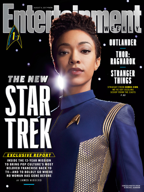 psychoanthrowalker:entertainmentweekly:Set Phasers to StunStar Trek: Discovery is boldly going where