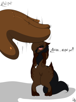 The-Big-Bad-Wolf-Art:king No Like The Pat Patt…….((But Please Do Pet Him))X3