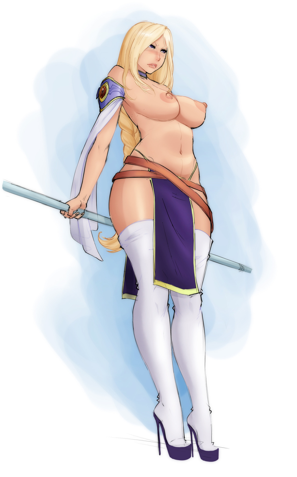 Color request for Allosaurus of his OC Alison-Sarah sketch drawn by LM