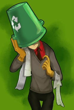 draw-ren-draw:  Had to join in on the bucket!Flug