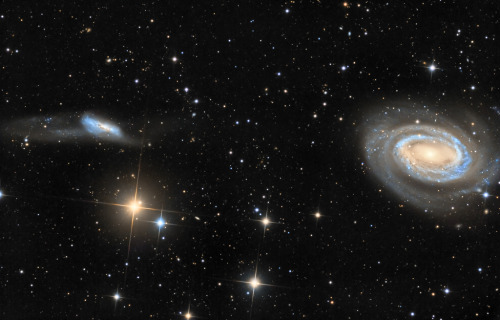 into-theuniverse:Arp 159 (NGC 4747) & NGC 4725