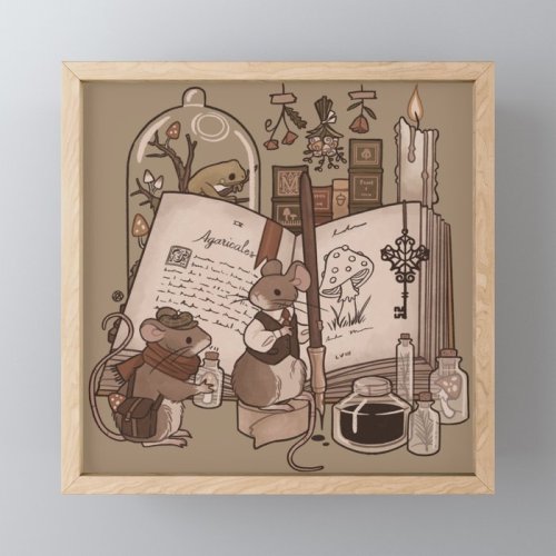 littlealienproducts:Whimsical Mouse Art Prints by My Darling Boy 