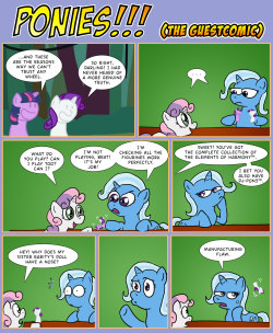 poniesbangbangbang:  PONIES!!! The guestcomic