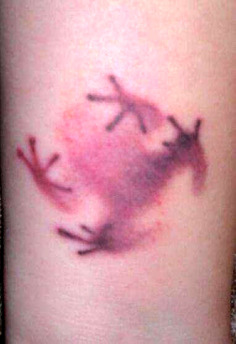 thievinggenius:  Tattoo done by Caroline Hedgepeth. @ta2inu