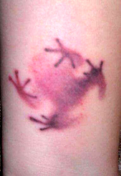 thievinggenius:  Tattoo done by Caroline Hedgepeth. @ta2inu