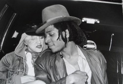 twixnmix:  Madonna, a former lover of Jean-Michel