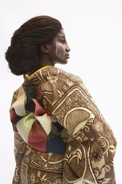 cultureunseen:  WAFRICA by Serge Mouangue (another salute to “cultural blending”)Cameroonian-born, Tokyo-based designer Serge Mouangue is the beautiful mind behind these lovely kimonos. Blessed to have his designs showcased in Senegal and in Japan,