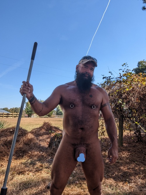 Hanging Loose, Raking Straw...