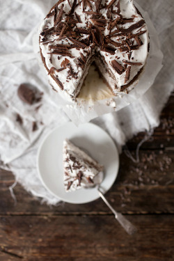 delta-breezes:  Stracciatella Chocolate Cake