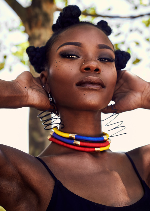 Courtnee for NocePhotographed by Ornelle ChimiJewelry by Noce