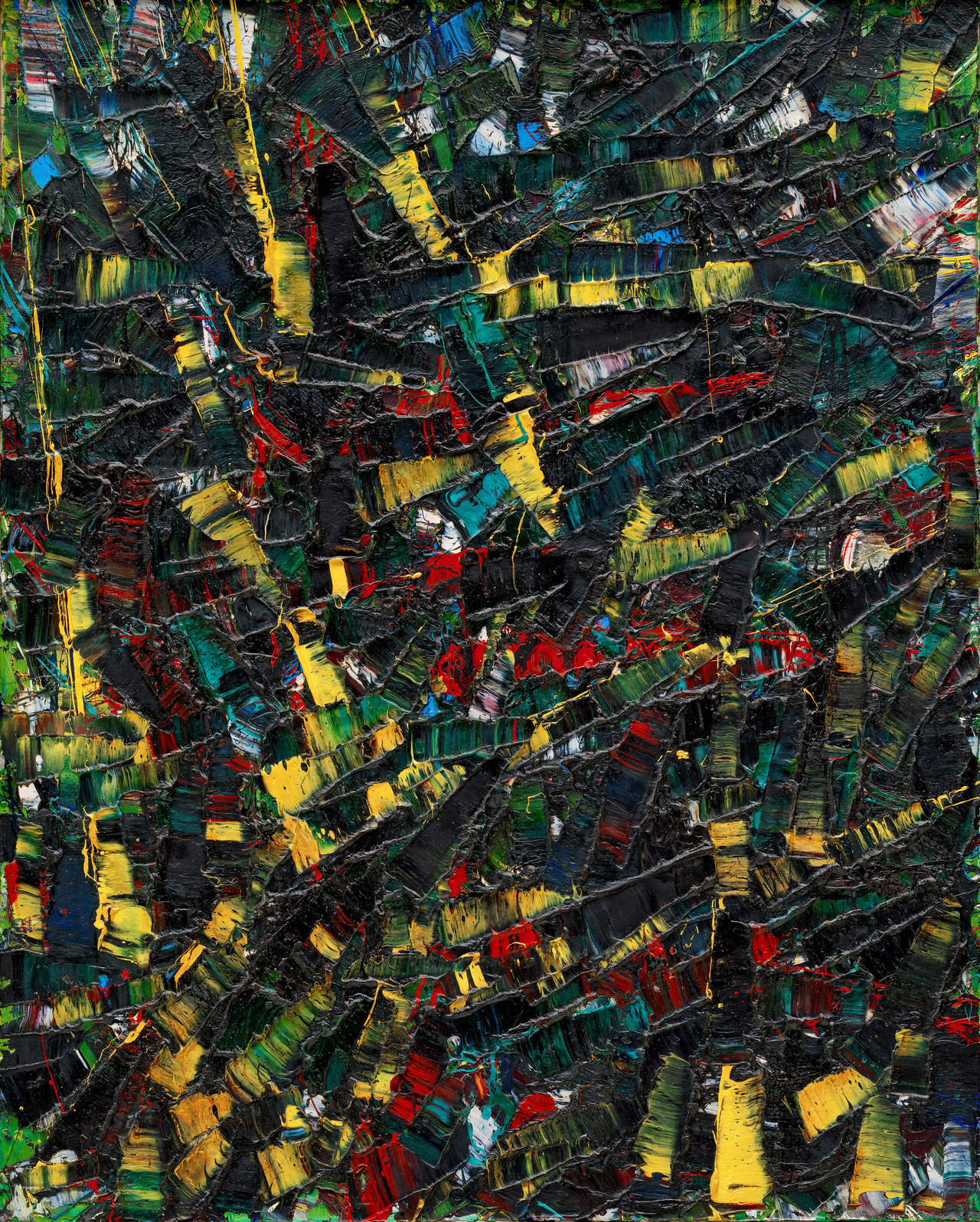 guggenheim-art:
“ Hour of Suffering by Jean-Paul Riopelle, 1953, Guggenheim Museum
Size: 91.5x73.7 cm
Medium: Oil on canvas
Solomon R. Guggenheim Museum, New York Gift, David M. Solinger Collection © 2016 Artists Rights Society (ARS), New York /...