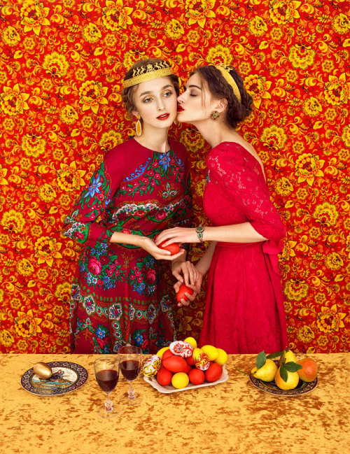 mymodernmet:Vibrant Photos Pay Homage to Slavic Folklore through High-Fashion Portraits