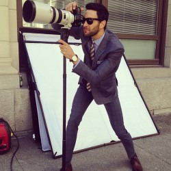 teamnoahmills:  Noah on holt Renfrew backstage