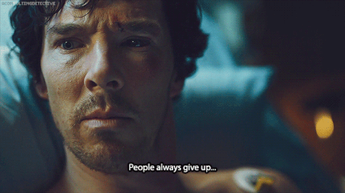 ben-locked:aconsultingdetective:∞ Scenes of SherlockOh, Mr Holmes. I-I don’t know if this is relevan