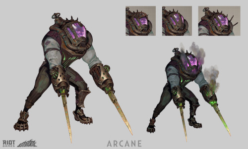  ARCANE | Chem Berserkers Concept Art | Victor Maury 