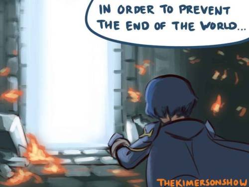 thekimersonshow: Gotta get back, back to the past, Masked Marth