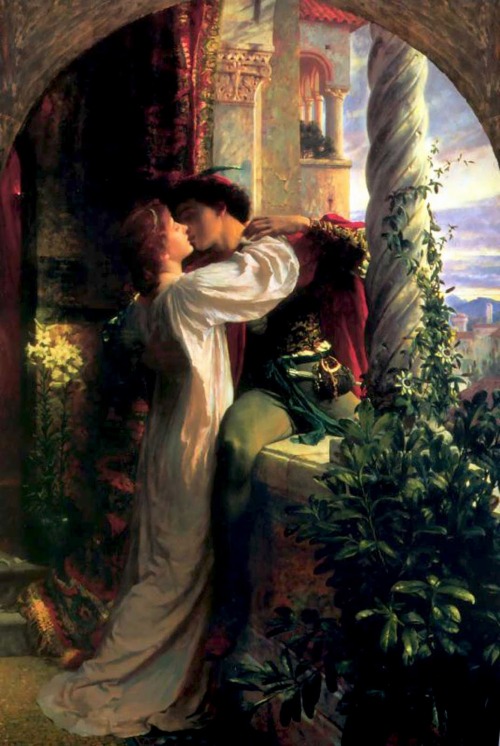 Romeo and Juliet (1884). Frank Bernard Dicksee.