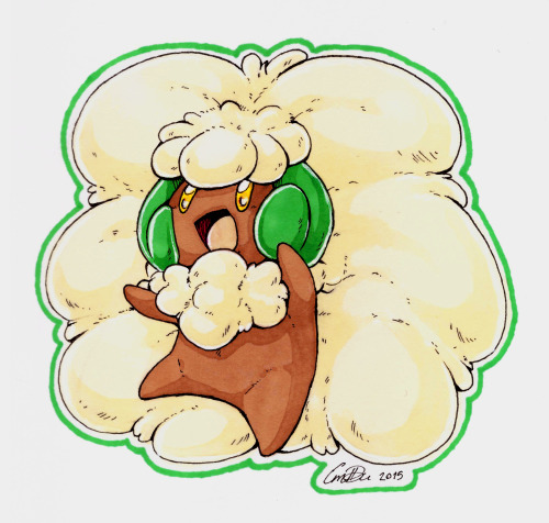 embbu: Inktober day 4!Here’s a whimsicott. ♥