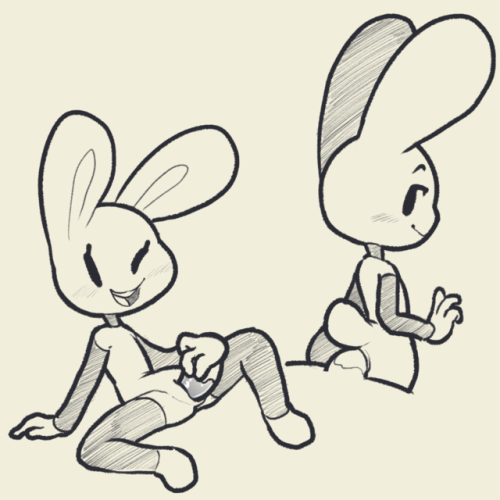 Porn Pics itsunknownanon:So i uh, drew a couple buns