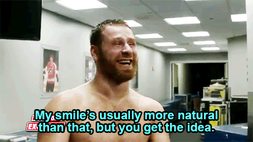 mith-gifs-wrestling:Sami is all smiles after adult photos