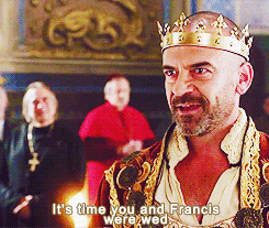 reigndaily:  I will be marrying him tomorrow night… 