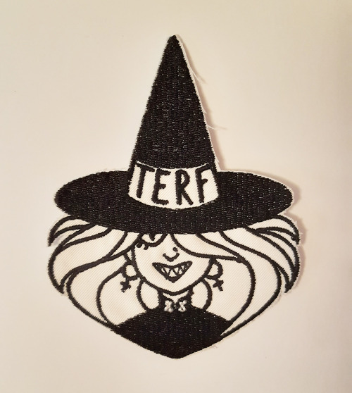 New post for my patches!! Still open for orders, DM me if you want some!!Prices:TERF witch - 10€ Les