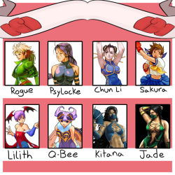   Fighting Game Girl Poll! Like the last