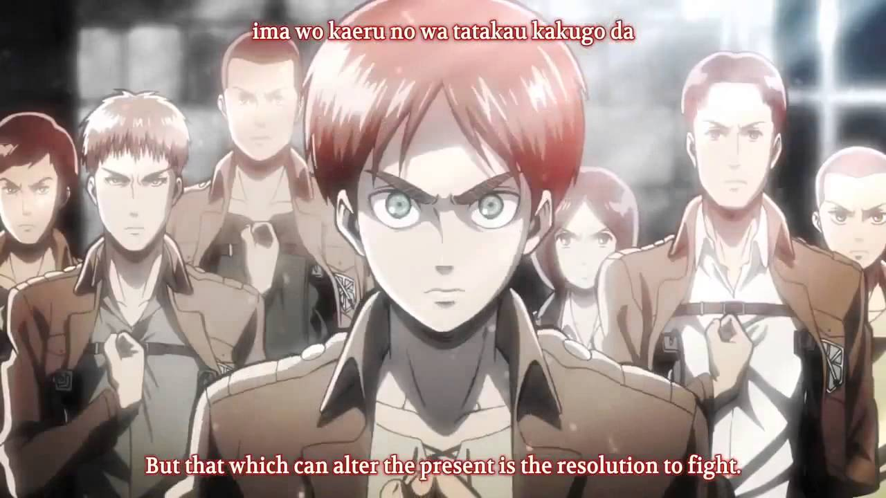 Shingeki No Kyojin Ending (From Attack On Titan) Lyrics - Anime