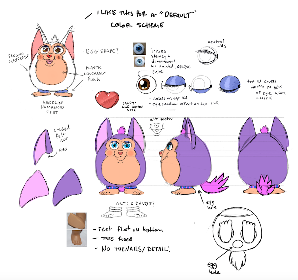 Tattletail: After Dark concept art : r/Tattletail