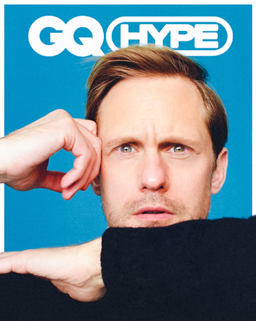 userethereal: ALEXANDER SKARSGÅRDLuc Coiffait ph, GQ Hype, April 13, 2022.