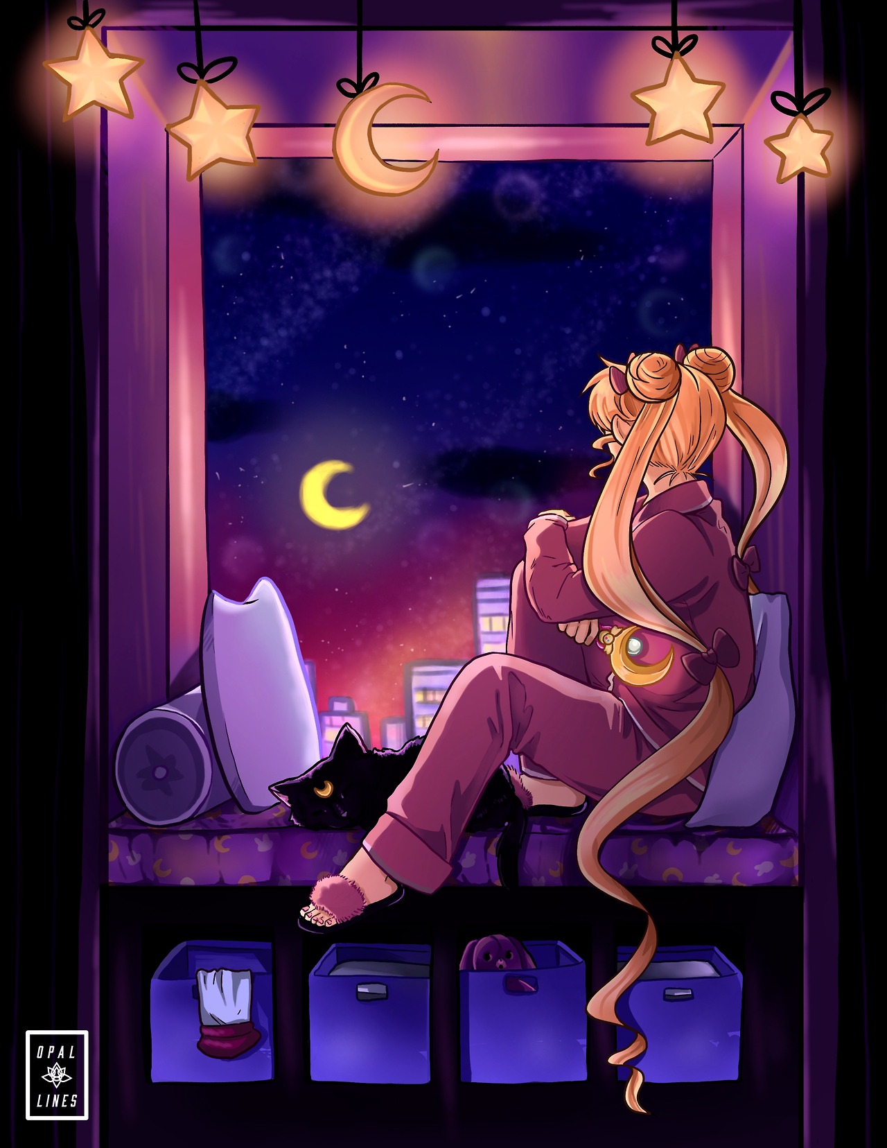 opal-lines:  Usagi’s Room… Keep reading 