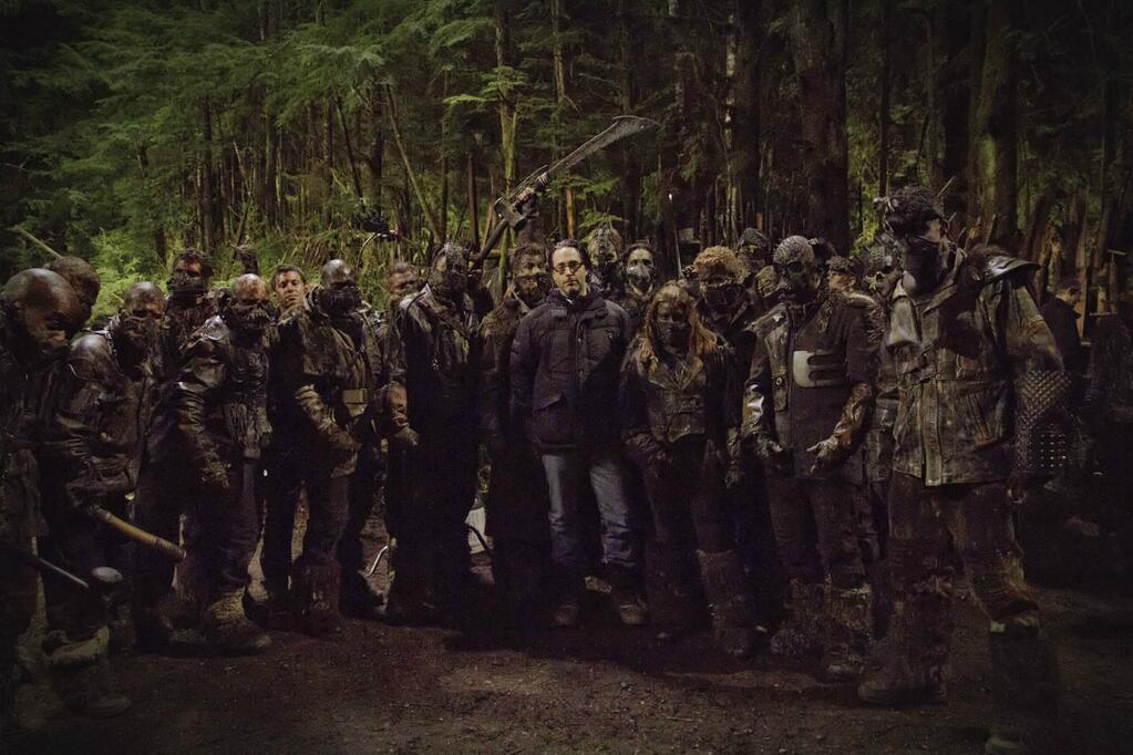 #the100  heychief said:  Can you guys post more costume pics of the Grounder outfits