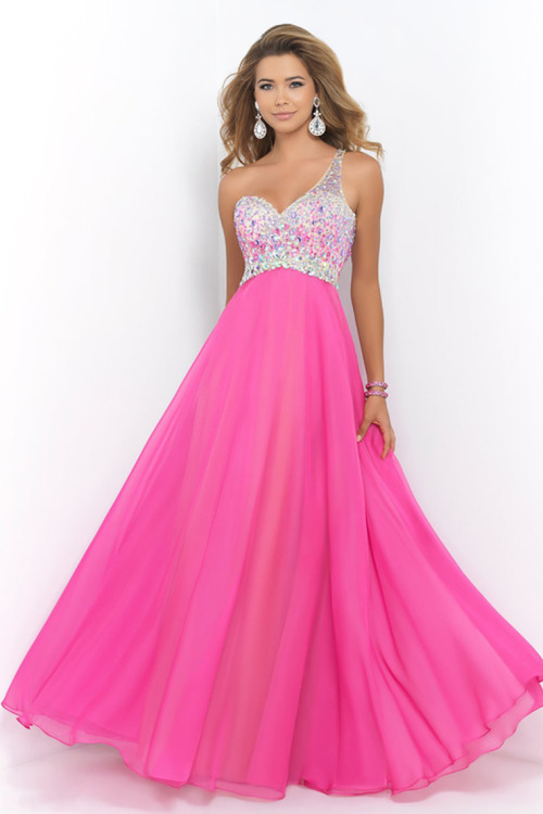 Orange prom dress