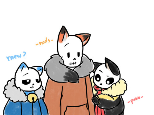 owosa:  more like sleepy big brothersfellWolves by @sanspar / bunny!blue and fox!papy idea by @keksbela Part 3 / 5 