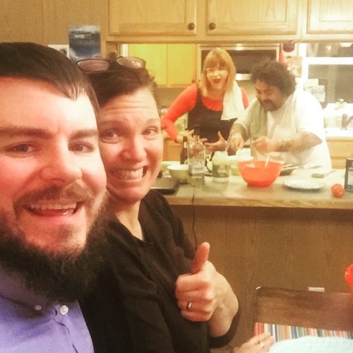 I LOVE The Diversity Of Mi Familia! Tacos & Street Corn, Tequila Y Cervesas! (at Great Falls, Montana)