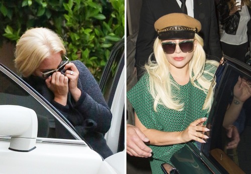 littlehookerofgaga:  aesthetic:Lady Gaga getting into cars 