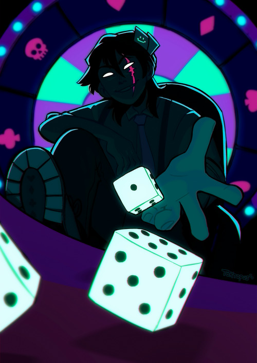  the sound of rolling dice to me is music in the air
