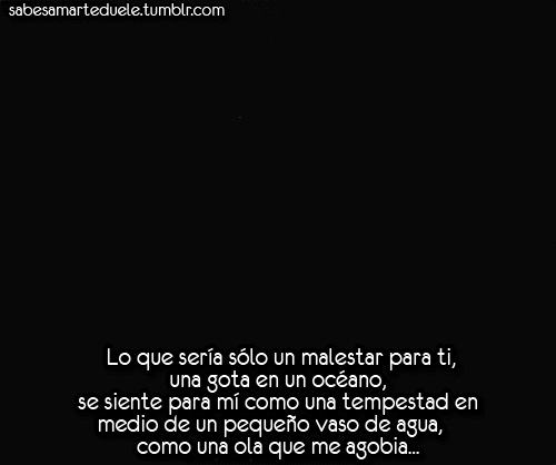 sabesamarteduele:  Por qué me afectan tanto las cosas…