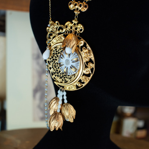 Another Art Nouveau Headdress Is Available On My Etsy Shop : The Selene Headdress.This Is A Unique Piece