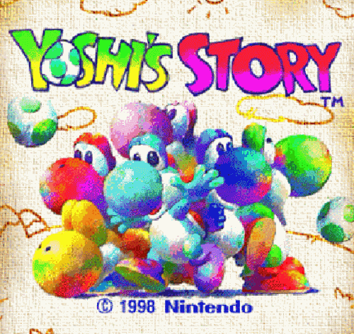 vgjunk:  Yoshi’s Story, Nintendo 64. 