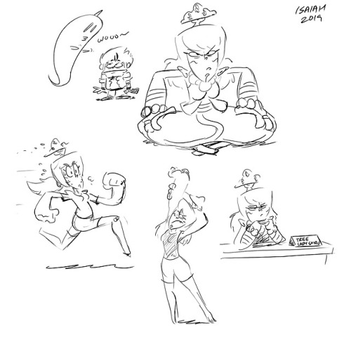 isaiahdjstuff: Has a lot of fun doodling these silly things on last night’s MSA stream with @m