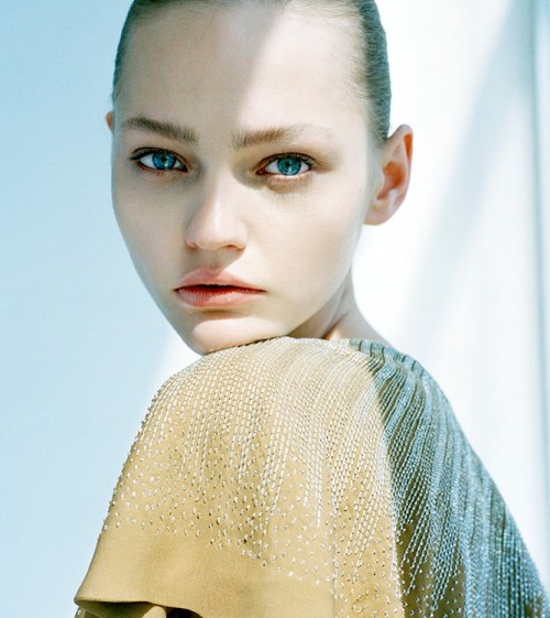 Sasha Pivovarova by Olaf Wipperfürth