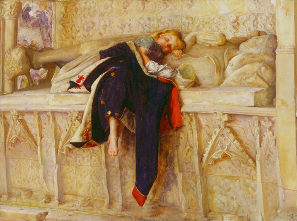jaded-mandarin:  L’Enfant du Regiment - John Evertt Millais.  