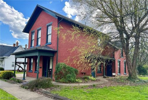 magicalandsomeweirdhometours: OMG, I love this 1880 Moody Gothic Beauty in Millersville, Ohio, that 