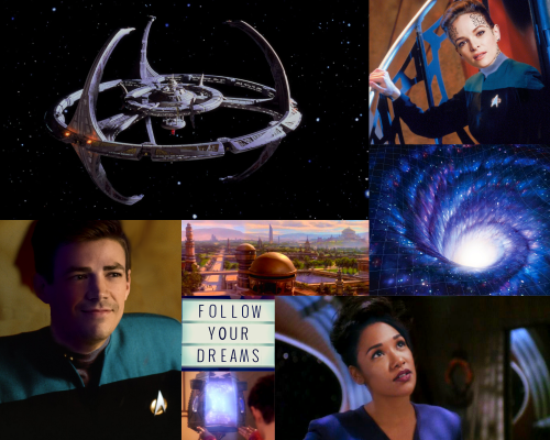 DCTV moodboards: Multiamory March 2022: Snowestallen - Star Trek: Deep Space Nine AUMade for the @po