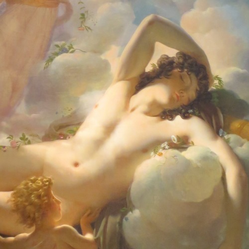 Hanging out in the clouds | Details, Cephalus, Iris, by Pierre-Narcisse Guérin (1774-1833).